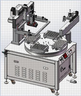 【机械手自动下料平面转盘丝印机】报价_供应商_图片-东莞市力沃精密自动化设备
